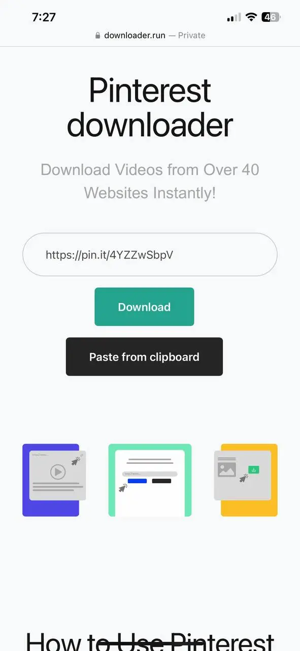 Pinterest Downloader